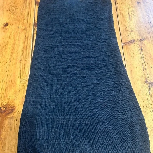 Vince textured tank Dress Size L Black NWT - Picture 2 of 7